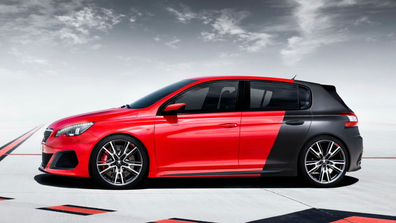 Illustration for article titled The Peugeot 308R Makes 266 Horsepower From Just 1.6 Liters